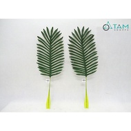 Fake tree branches and leaves decorated with comb leaves No. 74