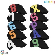 QBK6Q Golf Iron Headcover 4-9,P,S,A, X Sports Training Equipment Golf Putter Accessories With Number