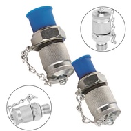 [FAIRLAND] G1/2-G1/8-G3/8 Hose Fitting Adapter Hydraulic Test Measuring Point Coupling