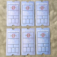 JUJUTSU KAISEN 0 JJK0 COLLECTIBLE TICKET OFFICIAL CGV CODE 504