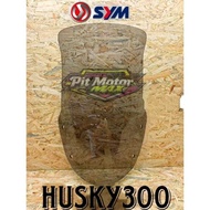 WINDSCREEN/WIENDSHIELD SYM HUSKY300 FARING ACCESSORIES VISOR DARK SMOKE BLACK MOTOR HUSKY 300
