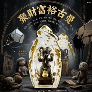 Lp Somchai聚财富裕古曼童 🔱由龙普颂猜Lp Somchai在BE2555开光這個富裕的 双辫子古曼童是由三铜材料制成