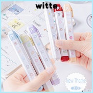 WITTE Seal Pen, Multi-Head Portable Arrival Cute To Do List Journal Stamp,  Detachable Stamp Mark Ki