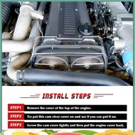 lenachristy Transparent  Timing Pulley Cover,Timing Gear Cover for 1Jz  Cresta II 86-96 2.5L