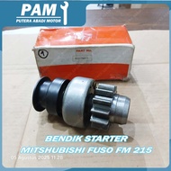 Bendix Starter Mitshubishi Fuso FM215/6D22 Thin Tapered/ M191T66171 13T (OSA)FF