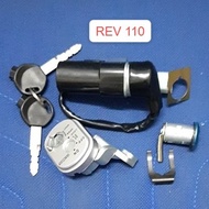 Demak REV 110 // SMART MTX 125 / MTR 125 - Lock Set / Ignition Switch Set / Key Set ( Kunci Suis)