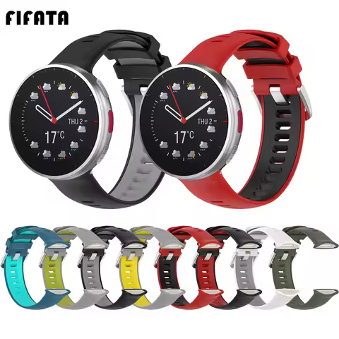 Double Color Strap for Polar Vantage V2 Band Smartwatch Quick Release Wristband for Vantage V2 Brace