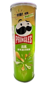 品客酸乳酪洋葱味薯片110g[內地版 - 平行進口]