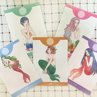 亞特蘭提斯信念祝福人魚明信片套組-5入