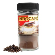Indocafe Fine Blend Jar 100gr - Kopi Bubuk Hitam Indocafe Kemasan Botol