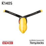 กางเกงใน ผู้ชาย GX3 Underwear Gloss Touch DX Micro Pouch Bikini Yellow by TonyJocks กางเกงชั้นในชาย 