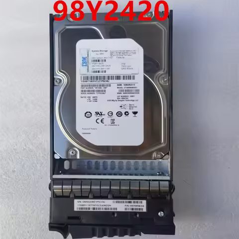 New Original Hard Disk For IBM 2TB 3.5" 64MB SAS 7200RPM 99Y1167 98Y2420