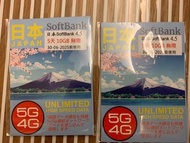 日本SoftBank 5天WiFi data card