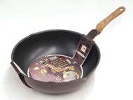 日本製「和樂亭-絢」32cm 易潔IH炒鍋