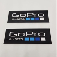 2PC GoPro Sticker Hero Waterproof  LOGO Sticker