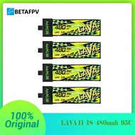 LAVA II 1S 480mah 95C Battery For Air75, Meteor75 Pro, Cetus Pro, Cetus X Whoop Drone FPV Racing Dro