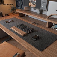GAOXI75BK Keyboard Mice Mat, Non-slip Gaming Accessories Wool Felt Mouse Pad, Home Office Large Size