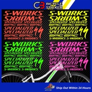 Sworks cycling bicycle specialized sticker s-works sticker bicycle / SB01