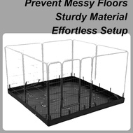 Dog Pen Mat Heavy Duty Large Dog Playpen Mat Pet Exercise Run Enclosure Fence Mat Waterproof Oxford 