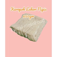 Keropok Lekor Nipis Keropok Selipar Vacuum Pack 650GM Fish Sausage