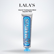 Marvis Toothpaste 85ml Fluoride Brightening Freshens Breath Italian Made Oral Care for Universal Use