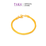 TAKA Jewellery 916 Gold Bangle