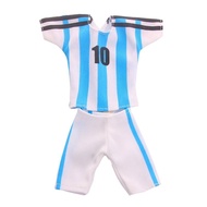 Cute Baby Clothes Sports Set Soccer T-Shirt Doll Ken Print Set Keep Ken's Life for The Dolls of Our 