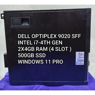 Used DELL OPTIPLEX 9020 SFF