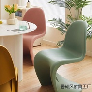 Dining Chair Light Red Chair Household Chair Netcom Luxury East Chair Pan Pan Makeup Nordic Dining T