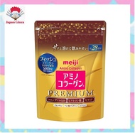 Meiji Amino Collagen Premium 5000mg.เมจิ อมิโน คอลลาเจน สูตรพรีเมี่ยม ขนาด 196 กรัม  สำหรับทาน 28 วัน หมดอายุ 6/2024