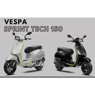 VESPA SPRINT TECH 150 | CASH REBATE | MUKA RM0 INTEREST 0%