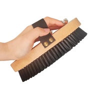 [lzdjlmy1zs] Equine Grooming Tool Comfortable Handle Cleaning Brush for Livestock Barn and Animal Su