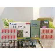 1)《Shine》Kapsul Hepavite / Hepavite Capsule 10 X 10's 2) 《Shine》Hepavite forte Capsules 10's X 10 Ve