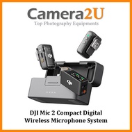 DJI Mic 2 Compact Digital Wireless Microphone System for Camera &amp; Smartphone (2.4 GHz)