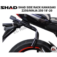 SHAD RACK 100% ORIGINAL SHAD SIDE RACK KAWASAKI Z250 NINJA 250 2019-2023 K0INJ28IF