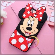 Phone 11 12 Pro X XS Max 5 5s SE 6 6s 7 8 Plus 3D Cartoon Soft Case Minnie Mouse
