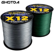 12 Strands Multifilament PE Braided Line X12ing Line Japaning Accessories Lure Fishing Bait Line Bra