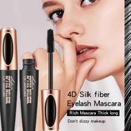 Waterproof 4d Silk Fiber Lash Mascara Natural Volumizing Sweat-resista Long Lengthens Curling E6q3