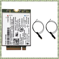 (DXCP) EM7455 01AX746 LTE 3G 4G Card+2xAntenna for X1 Carbon 5Th Gen X270 T470 T470S T470P T570 L570
