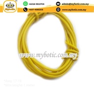 RV1.5 MultiStrand single core wire the 1m wire (Yellow, 1 Meter)