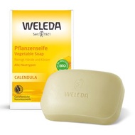 天然草本香氛【WELEDA】金盞花寶貝柔潤皂