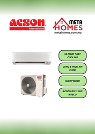 Acson 1.0HP Air Conditioner Non Inverter R32 Energy Saving A3WM10N