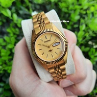 Jam tangan second / bekas Citizen Watch Co. Red Eagle automatic 21 jewels gold 1990s ref GN-4W-S