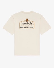 เสื้อยืดคอกลมแขนสั้นผ้าฝ้ายแท้สไตล์อเมริกันสตรีท Aime Leon Porsche993 ทรงหลวม สำหรับคู่รัก แฟชั่นฤดู