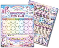 Potty Training Chart for Toddlers (10 Pack) – Toddler Potty Chart Reward System for Toilet Training 