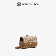 TORY BURCH T MONOGRAM Mini Jacquard Headphone Bag กระเป๋าผู้หญิง 84147