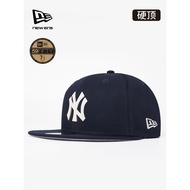 New Era New Era Autumn Heavy MLB Baseball Cap NY Flat Brim Hard Top Retro Full Cover NE5950