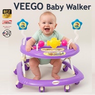 ALAT BANTU JALAN BABY (BABY WALKER) VEEGO DENGAN 8 RODA STABIL Baby Walker with 8 Wheels More Stabil