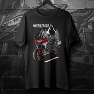 Ducati Multistrada V4 V4S Motorcycle T-Shirt For Adventure Riders