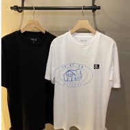 agnes b B logo all-match short-sleeved T-shirt 22 men's